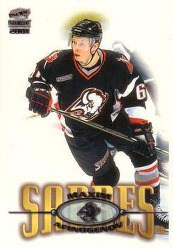 #24 Maxim Afinogenov - Buffalo Sabres - 2000-01 Pacific Paramount Hockey