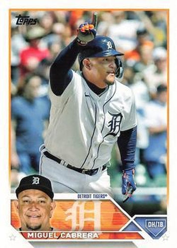 #24 Miguel Cabrera - Detroit Tigers - 2023 Topps Baseball