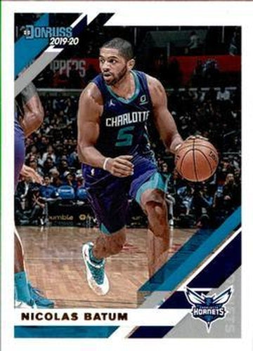 #24 Nicolas Batum - Charlotte Hornets - 2019-20 Donruss Basketball