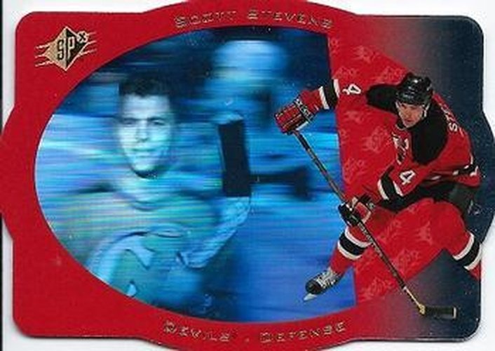#24 Scott Stevens - New Jersey Devils - 1996-97 SPx Hockey