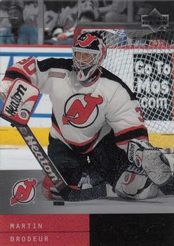 #24 Martin Brodeur - New Jersey Devils - 2000-01 Upper Deck Ice Hockey
