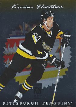 #24 Kevin Hatcher - Pittsburgh Penguins - 1996-97 Donruss Elite Hockey
