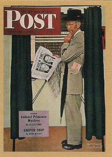 #24 Which One? - 1993 Comic Images Norman Rockwell Saturday Evening Post