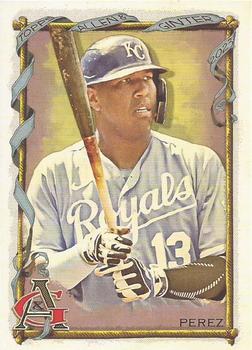 #24 Salvador Perez - Kansas City Royals - 2023 Topps Allen & Ginter Baseball