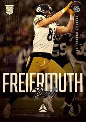 #224 Pat Freiermuth - Pittsburgh Steelers - 2021 Panini Chronicles - Luminance Update Rookies Football