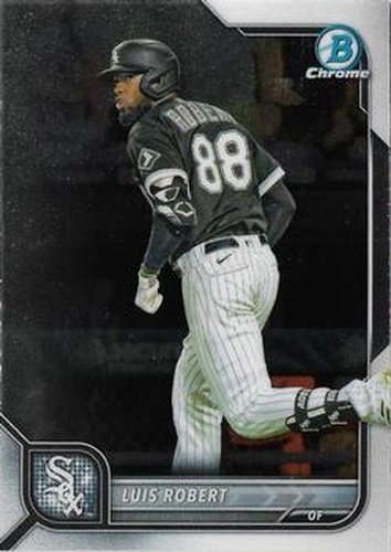 #24 Luis Robert - Chicago White Sox - 2022 Bowman Chrome Baseball