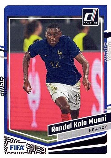 #24 Randal Kolo Muani - France - 2023-24 Donruss Soccer