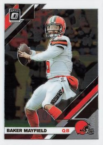 #24 Baker Mayfield - Cleveland Browns - 2019 Donruss Optic Football