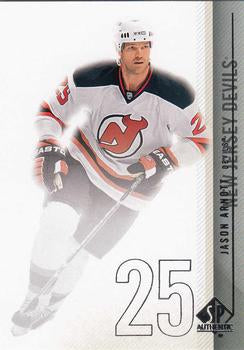 #24 Jason Arnott - New Jersey Devils - 2010-11 SP Authentic Hockey