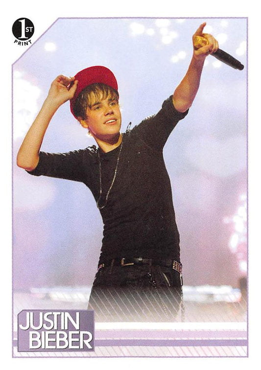#24 Justin proved on his My World Tour that it cer - 2010 Panini Justin Bieber