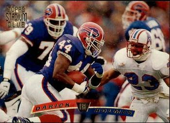 #24 Darick Holmes - Buffalo Bills - 1996 Stadium Club Football