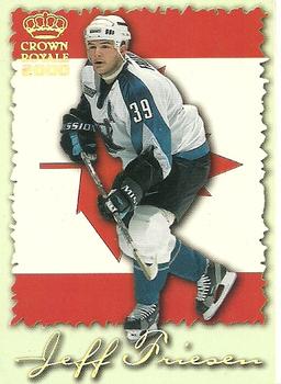 #24 Jeff Friesen - San Jose Sharks - 1999-00 Pacific Crown Royale - International Glory Hockey