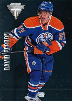 #24 David Perron - Edmonton Oilers - 2013-14 Panini Titanium Hockey
