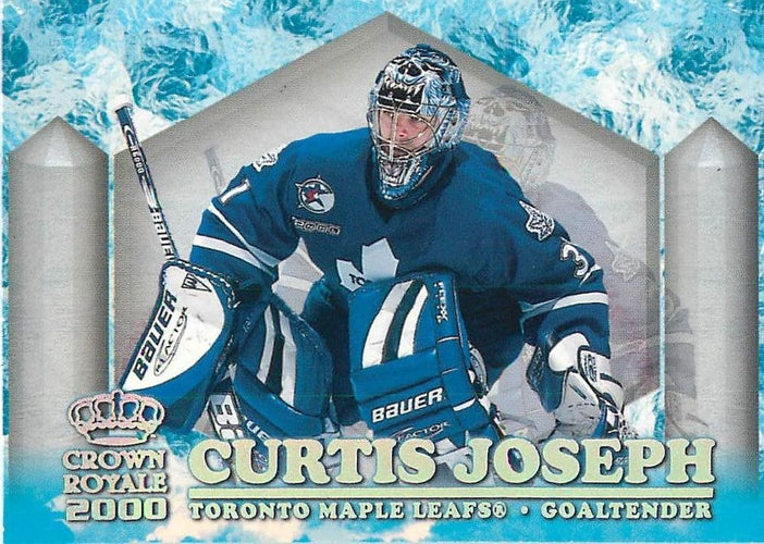 #24 Curtis Joseph - Toronto Maple Leafs - 1999-00 Pacific Crown Royale - Ice Elite Hockey