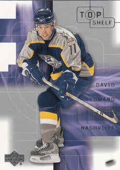 #24 David Legwand - Nashville Predators - 2001-02 Upper Deck Top Shelf Hockey