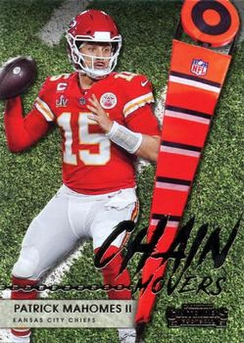 #CM-PMA Patrick Mahomes II - Kansas City Chiefs - 2021 Panini Contenders - Chain Movers Football