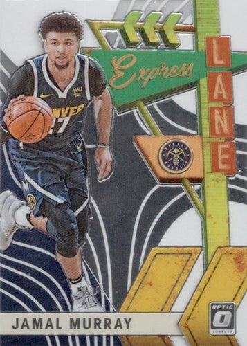 #24 Jamal Murray - Denver Nuggets - 2019-20 Donruss Optic - Express Lane Basketball