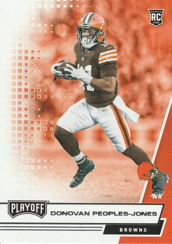 #250 Donovan Peoples-Jones - Cleveland Browns - 2020 Panini Playoff Football