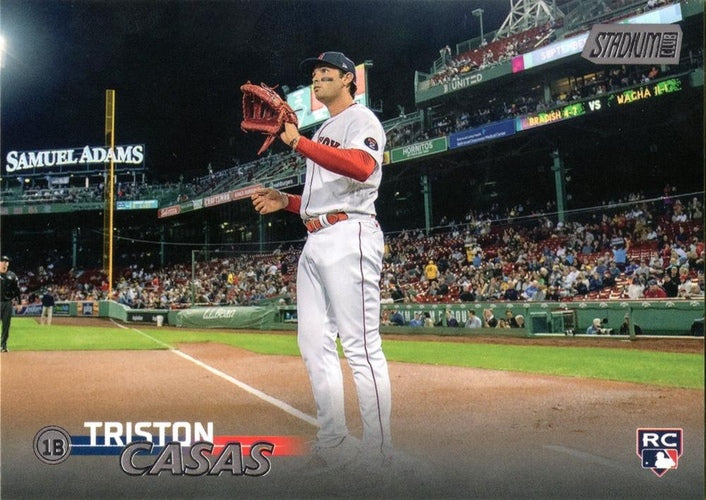 #250 Triston Casas - Boston Red Sox - 2023 Stadium Club Baseball