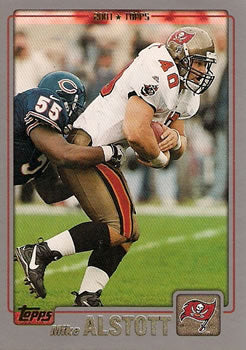 #250 Mike Alstott - Tampa Bay Buccaneers - 2001 Topps Football