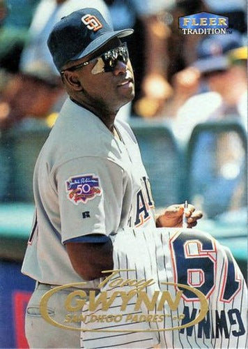 #250 Tony Gwynn - San Diego Padres - 1998 Fleer Tradition Baseball