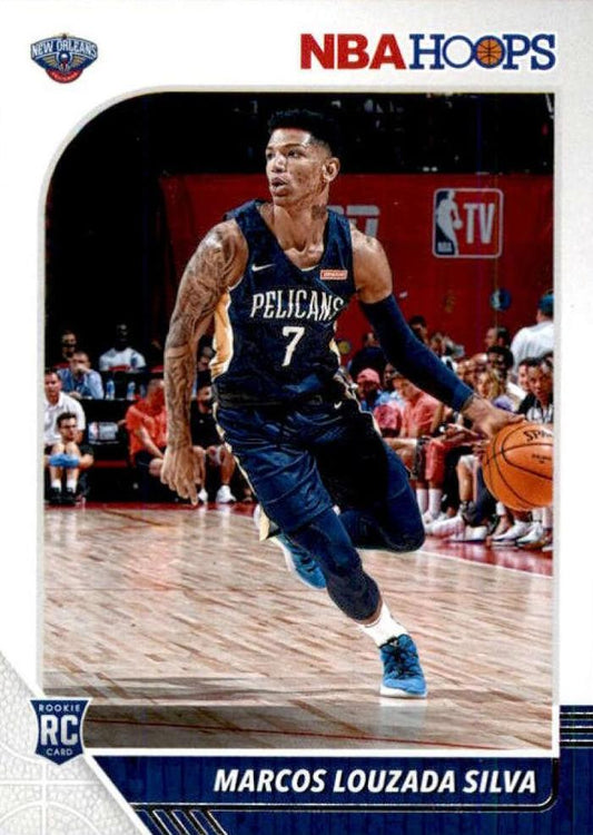 #250 Marcos Louzada Silva - New Orleans Pelicans - 2019-20 Hoops Basketball