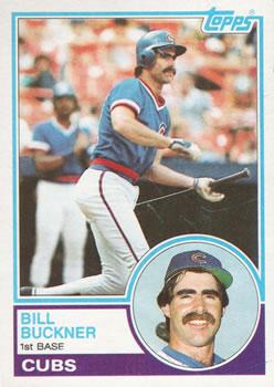 #250 Bill Buckner - Chicago Cubs - 1983 Topps Baseball