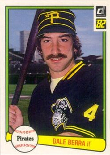 #250 Dale Berra - Pittsburgh Pirates - 1982 Donruss Baseball