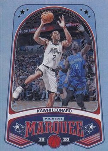 #250 Kawhi Leonard - Los Angeles Clippers - 2019-20 Panini Chronicles Basketball
