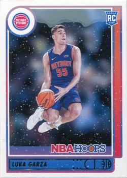 #250 Luka Garza - Detroit Pistons - 2021-22 Hoops Winter Basketball