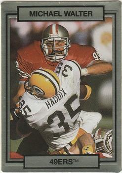 #250 Michael Walter - San Francisco 49ers - 1990 Action Packed Football