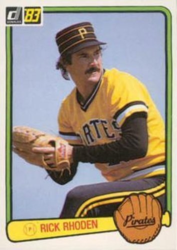 #250 Rick Rhoden - Pittsburgh Pirates - 1983 Donruss Baseball
