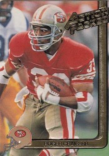 #250 Roger Craig - San Francisco 49ers - 1991 Action Packed Football
