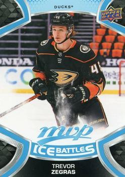 #250 Trevor Zegras - Anaheim Ducks - 2021-22 Upper Deck MVP - Ice Battles Hockey