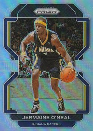#250 Jermaine O'Neal - Indiana Pacers - 2021-22 Panini Prizm - Silver Basketball