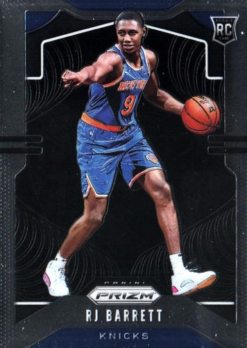 #250 RJ Barrett - New York Knicks - 2019-20 Panini Prizm Basketball