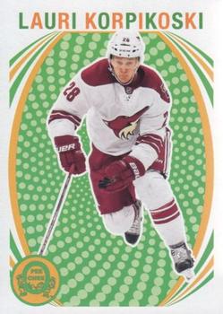 #250 Lauri Korpikoski - Phoenix Coyotes - 2013-14 O-Pee-Chee - Retro Hockey