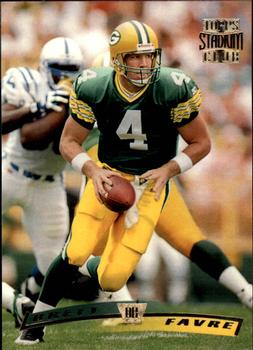 #250 Brett Favre - Green Bay Packers - 1996 Stadium Club Football