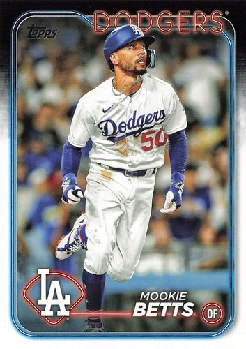 #250 Mookie Betts - Los Angeles Dodgers - 2024 Topps Baseball