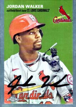 #250b Jordan Walker - St. Louis Cardinals - 2023 Topps Chrome Platinum Anniversary Baseball