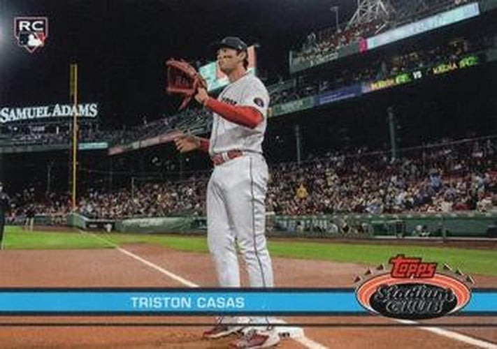 #250c Triston Casas - Boston Red Sox - 2023 Stadium Club Baseball