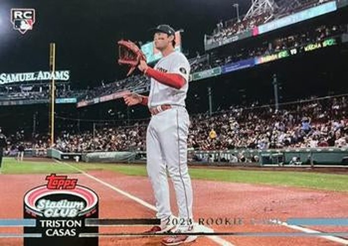 #250d Triston Casas - Boston Red Sox - 2023 Stadium Club Baseball