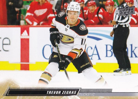 #251 Trevor Zegras - Anaheim Ducks - 2022-23 Upper Deck Hockey