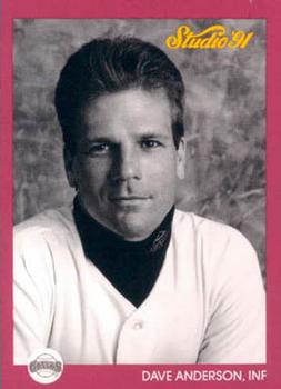 #251 Dave Anderson - San Francisco Giants - 1991 Studio Baseball