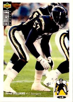 #251 Jerrol Williams - San Diego Chargers - 1994 Collector's Choice Football