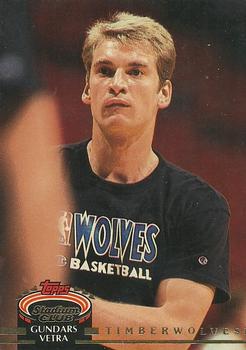 #251 Gundars Vetra - Minnesota Timberwolves - 1992-93 Stadium Club Basketball