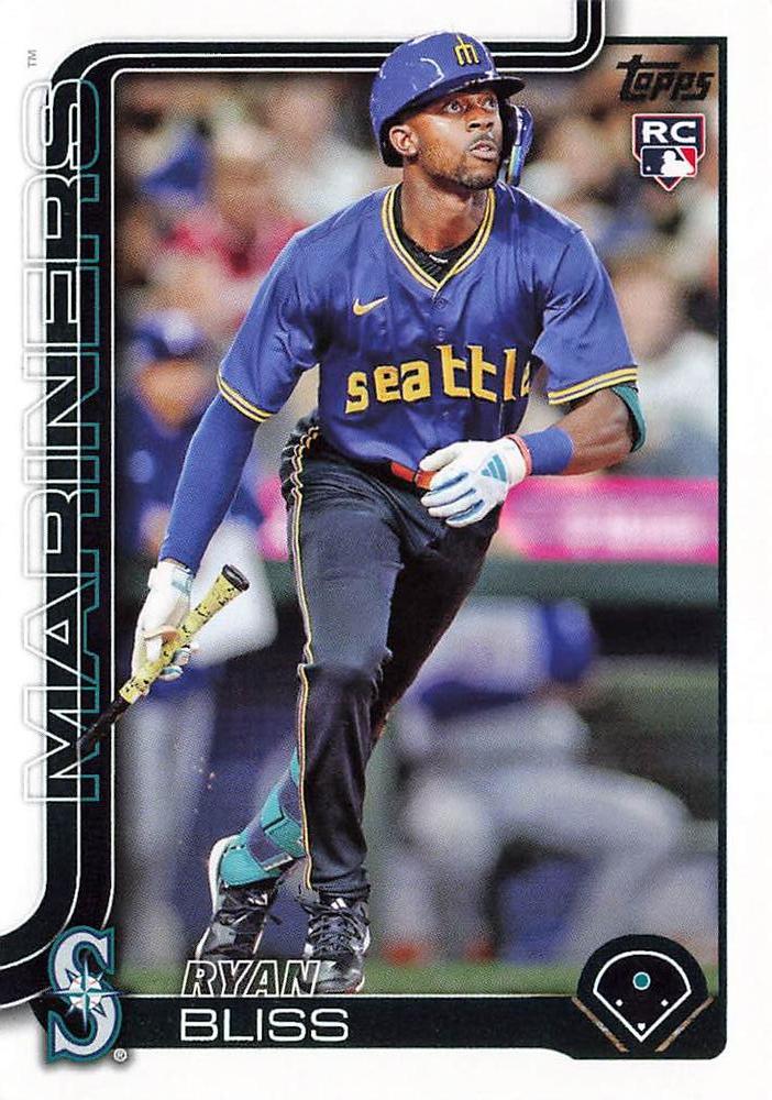#251 Ryan Bliss - Seattle Mariners - 2025 Topps Baseball
