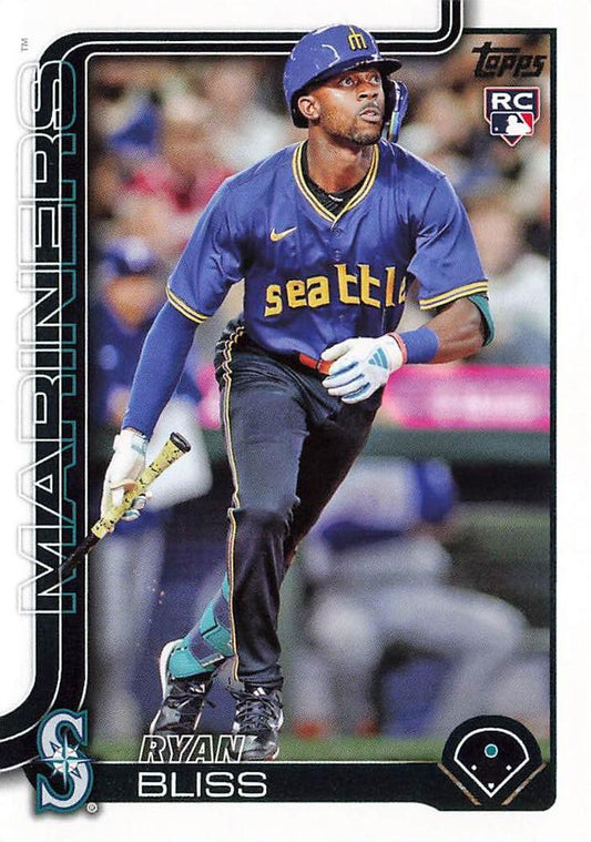 #251 Ryan Bliss - Seattle Mariners - 2025 Topps Baseball