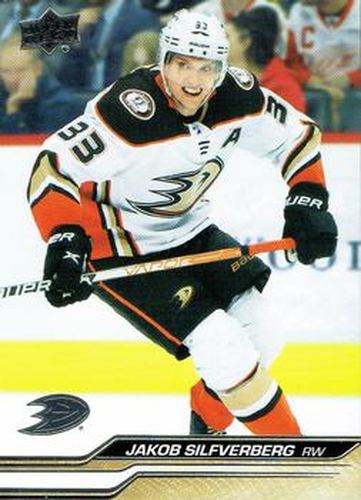 #251 Jakob Silfverberg - Anaheim Ducks -2023-24 Upper Deck Hockey