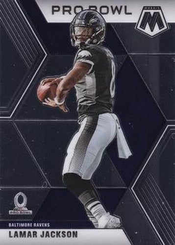 #251 Lamar Jackson - Baltimore Ravens - 2020 Panini Mosaic Football